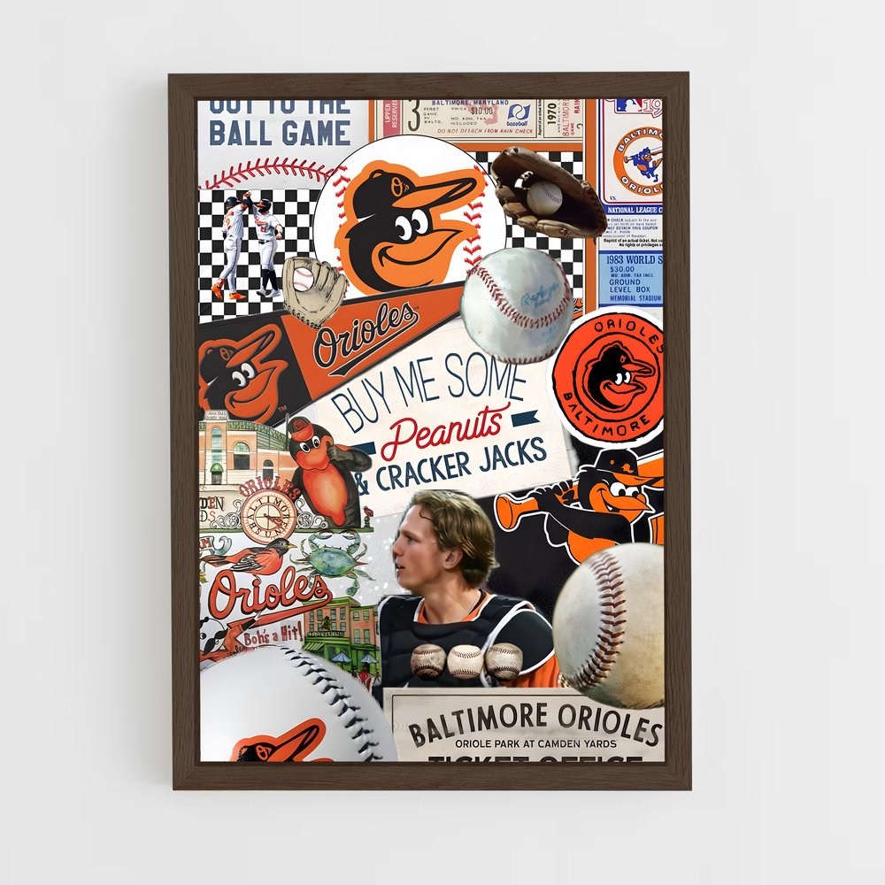 Poster Orioles en Fête – affiche Baseball (vue 5)